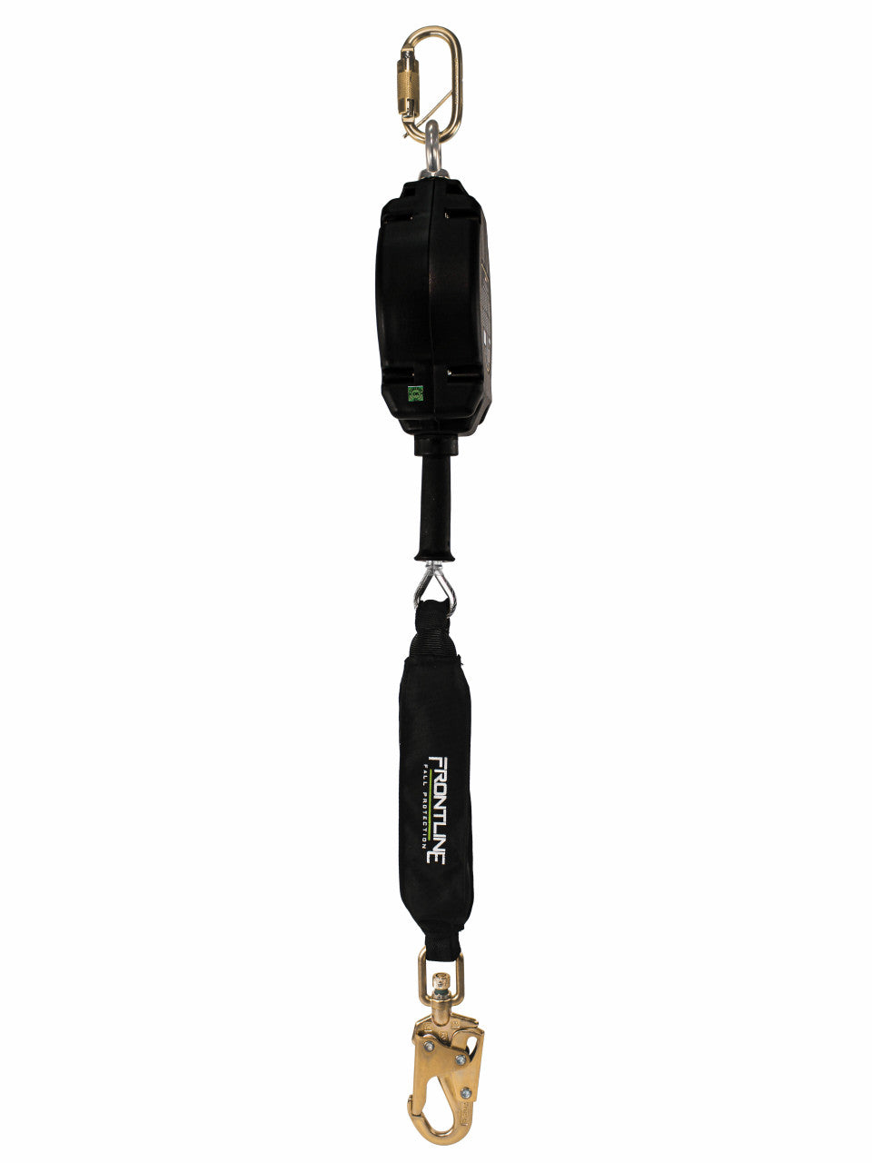 Frontline RPGLE Leading Edge Cable Single Leg SRL with Steel Snap Hook End VM Hardware