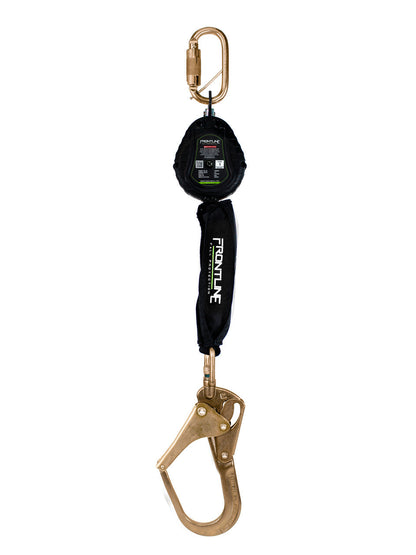 Frontline RPW061R Web Single Leg 6' SRL with Steel Rebar Hook End VM Hardware