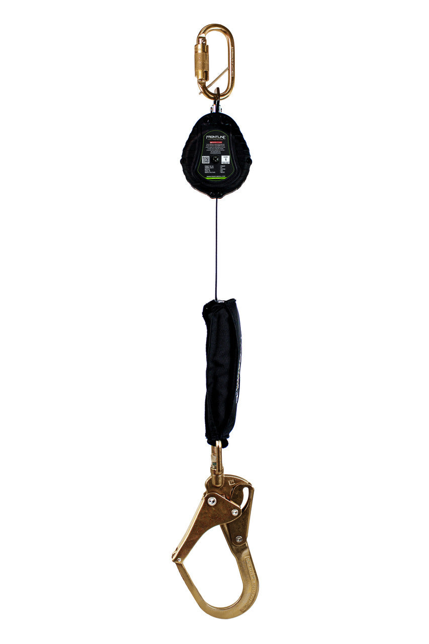 Frontline RPW061R Web Single Leg 6' SRL with Steel Rebar Hook End VM Hardware