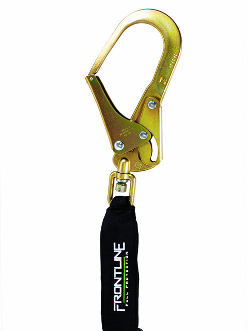 Frontline RPW061R Web Single Leg 6' SRL with Steel Rebar Hook End VM Hardware