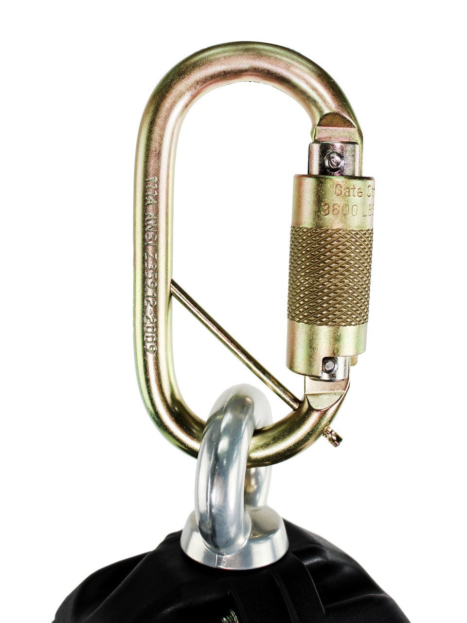 Frontline RPW 11' Web Single Leg SRL with Steel Snap Hook End VM Hardware