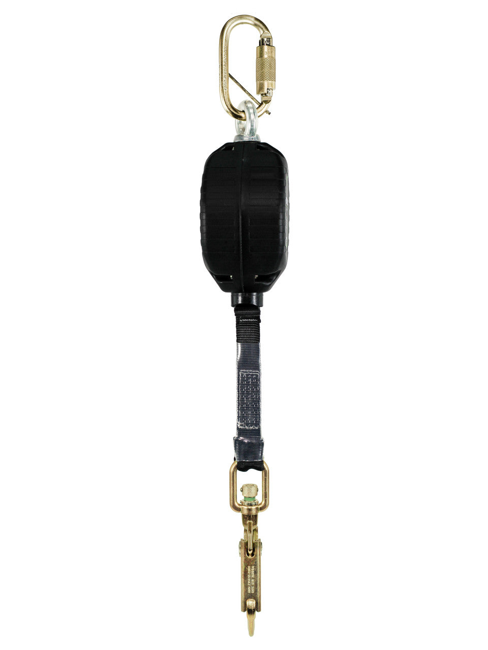 Frontline RPW 11' Web Single Leg SRL with Steel Snap Hook End VM Hardware