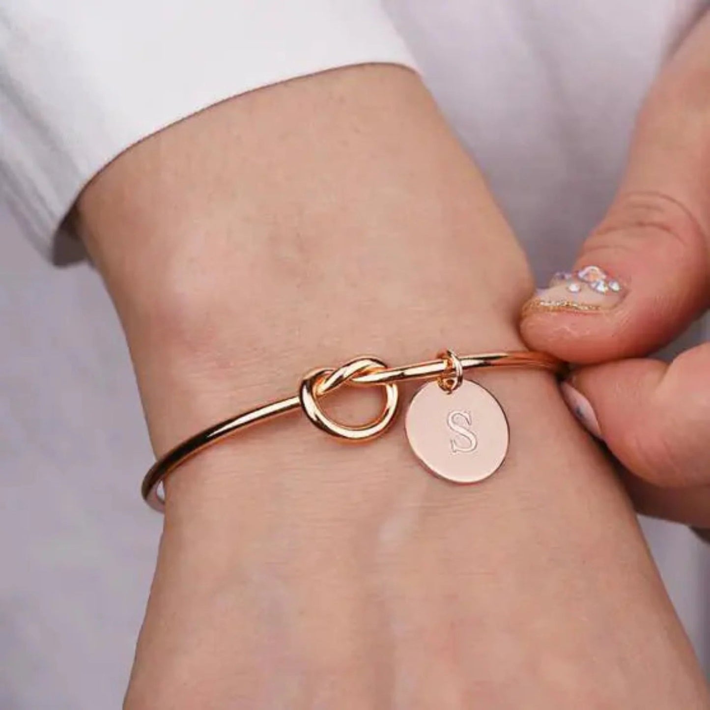 Embermark Letter Bracelet Ivory Embers