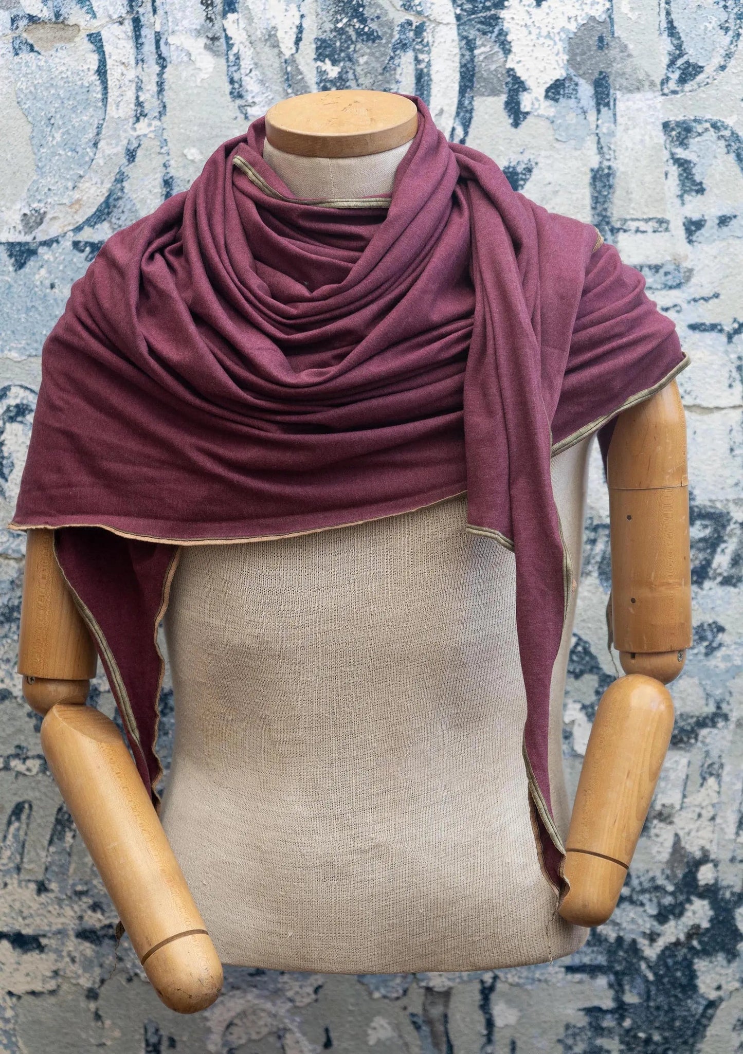 Mulberry Heathered Snuggles Scarf Late Sunday Afternoon
