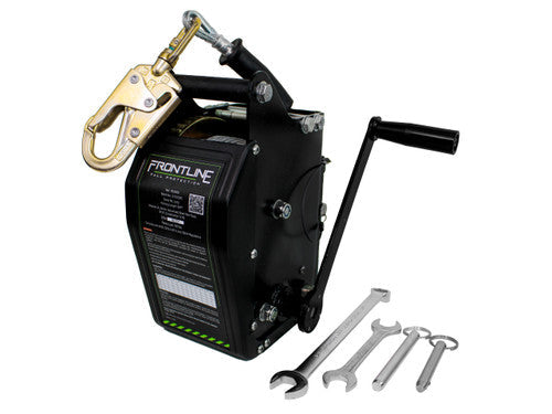 Frontline RUW60 MEGApod 60' Confined Space Winch with Galvanized Steel Cable VM Hardware