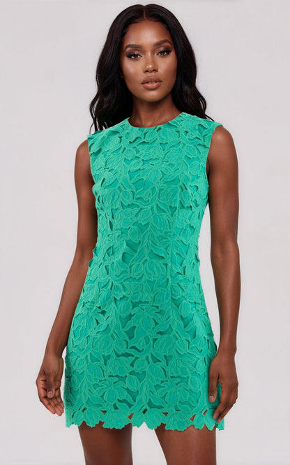 Eden Mini Dress – Green XO, Tina