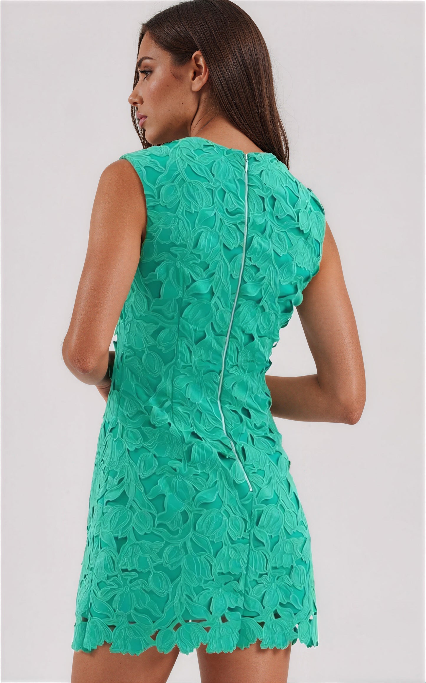 Eden Mini Dress – Green XO, Tina