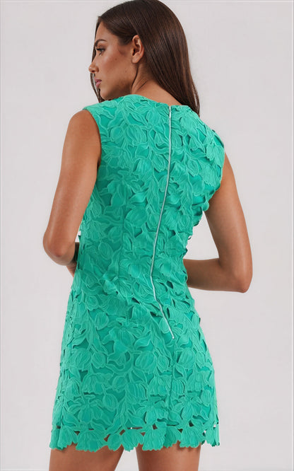Eden Mini Dress – Green XO, Tina