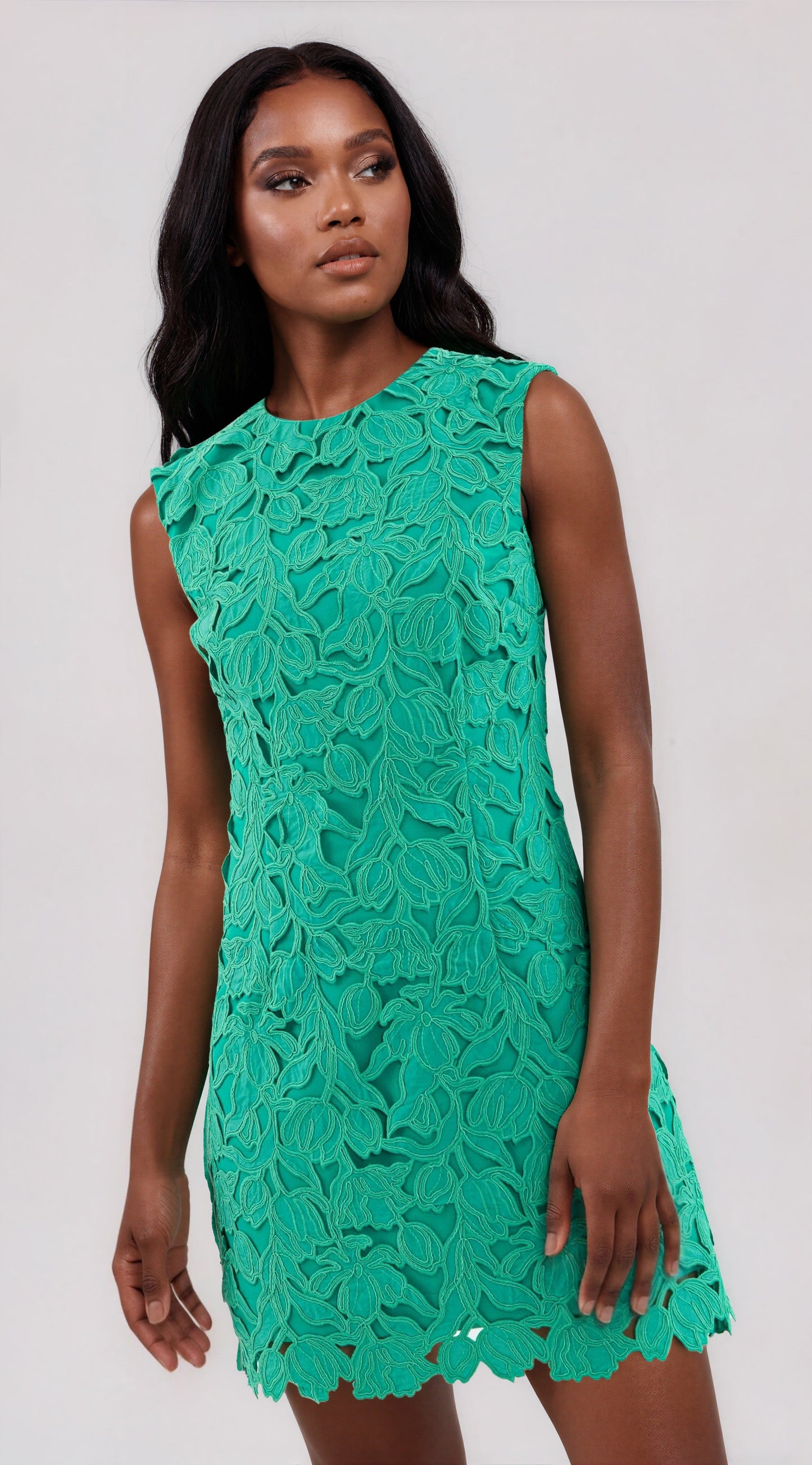 Eden Mini Dress – Green XO, Tina