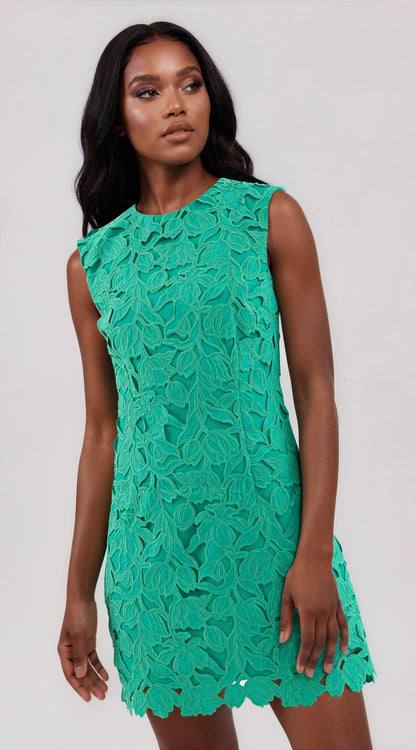 Eden Mini Dress – Green XO, Tina