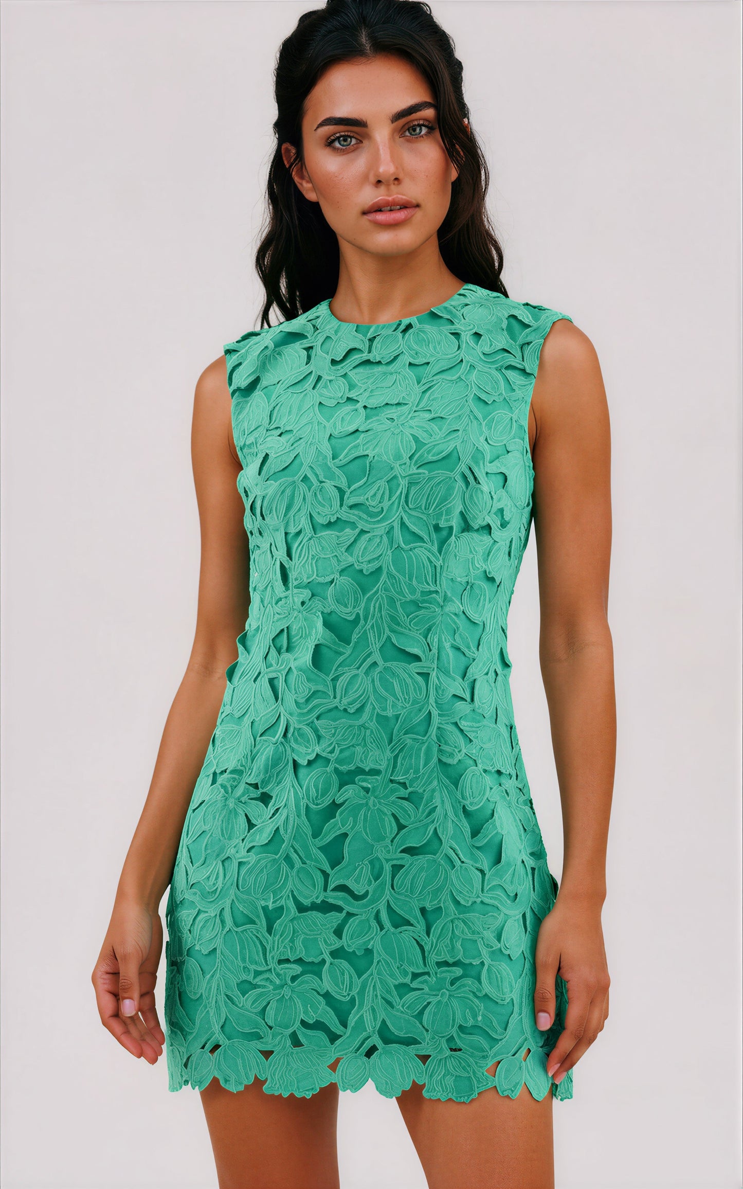 Eden Mini Dress – Green XO, Tina