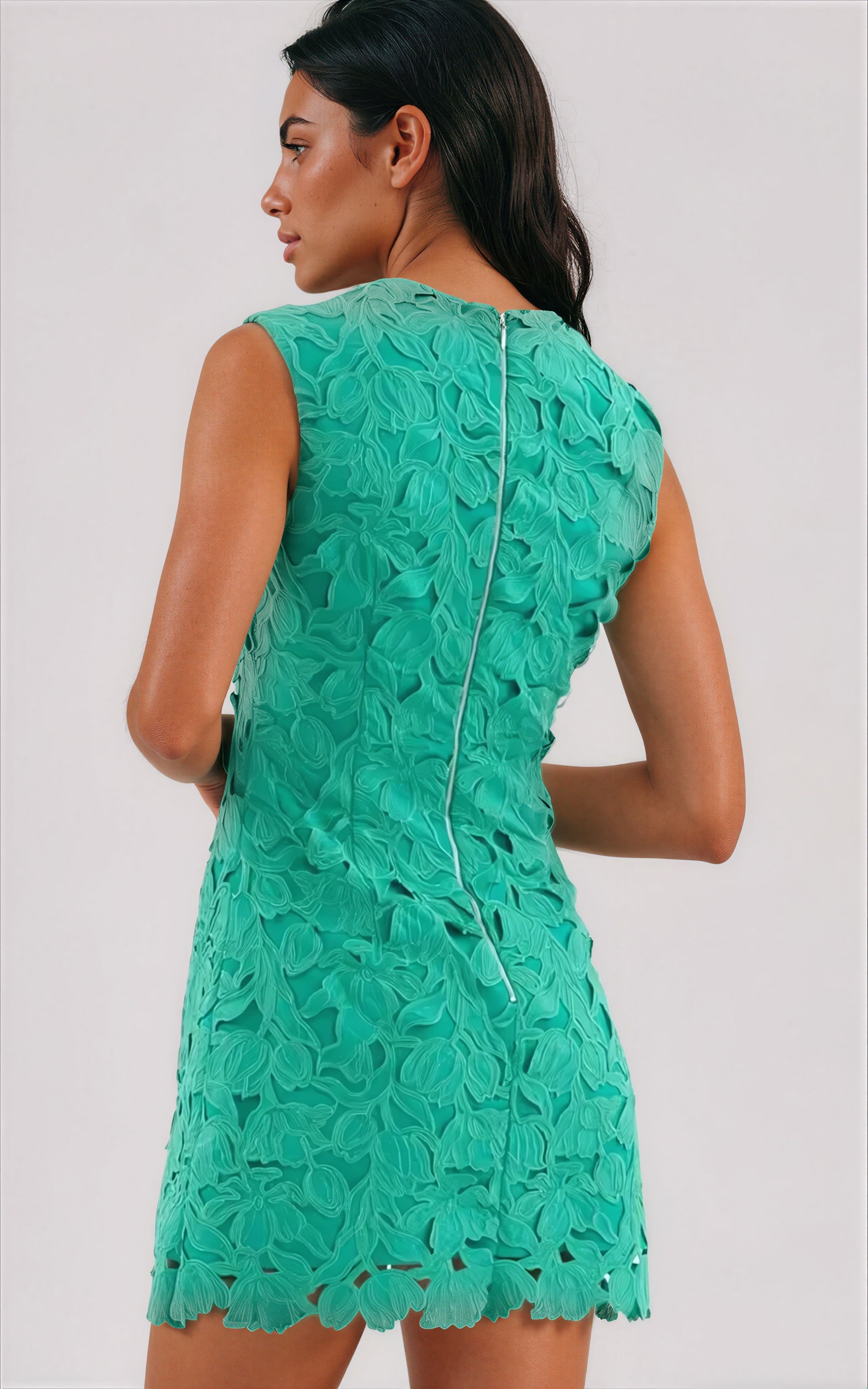 Eden Mini Dress – Green XO, Tina