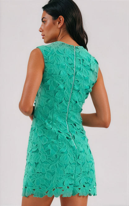 Eden Mini Dress – Green XO, Tina