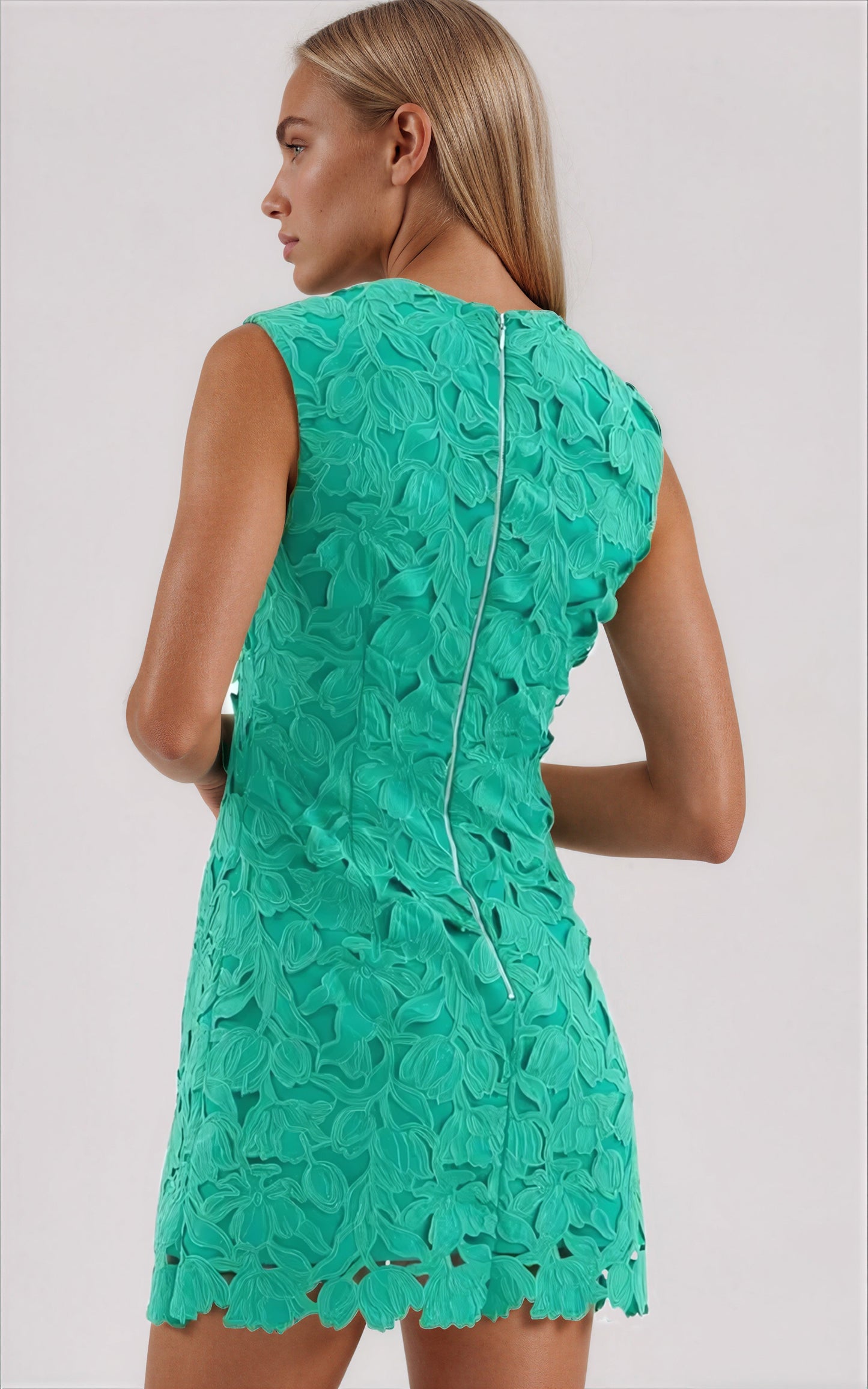 Eden Mini Dress – Green XO, Tina