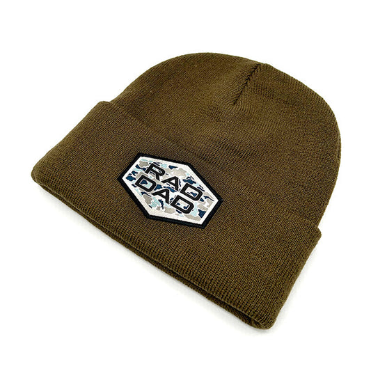 Rad Dad Beanie Woven Patch Beanie Shield Republic