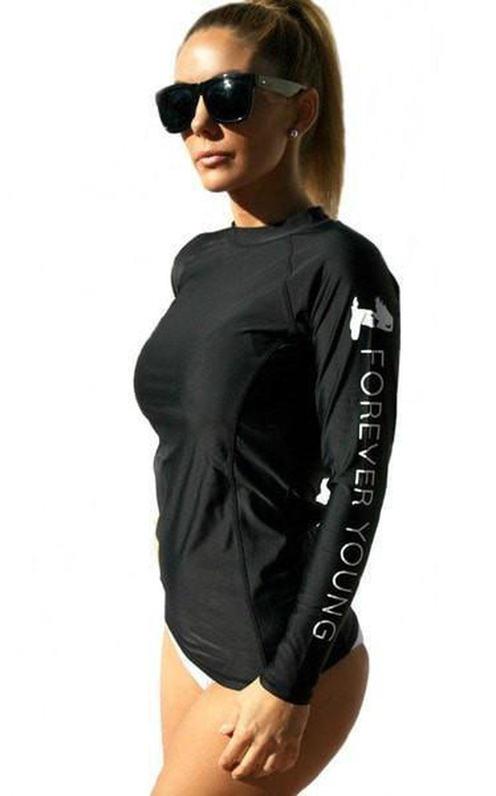 Rash Guard w/ Forever Young Logo Forever Young Swimwear