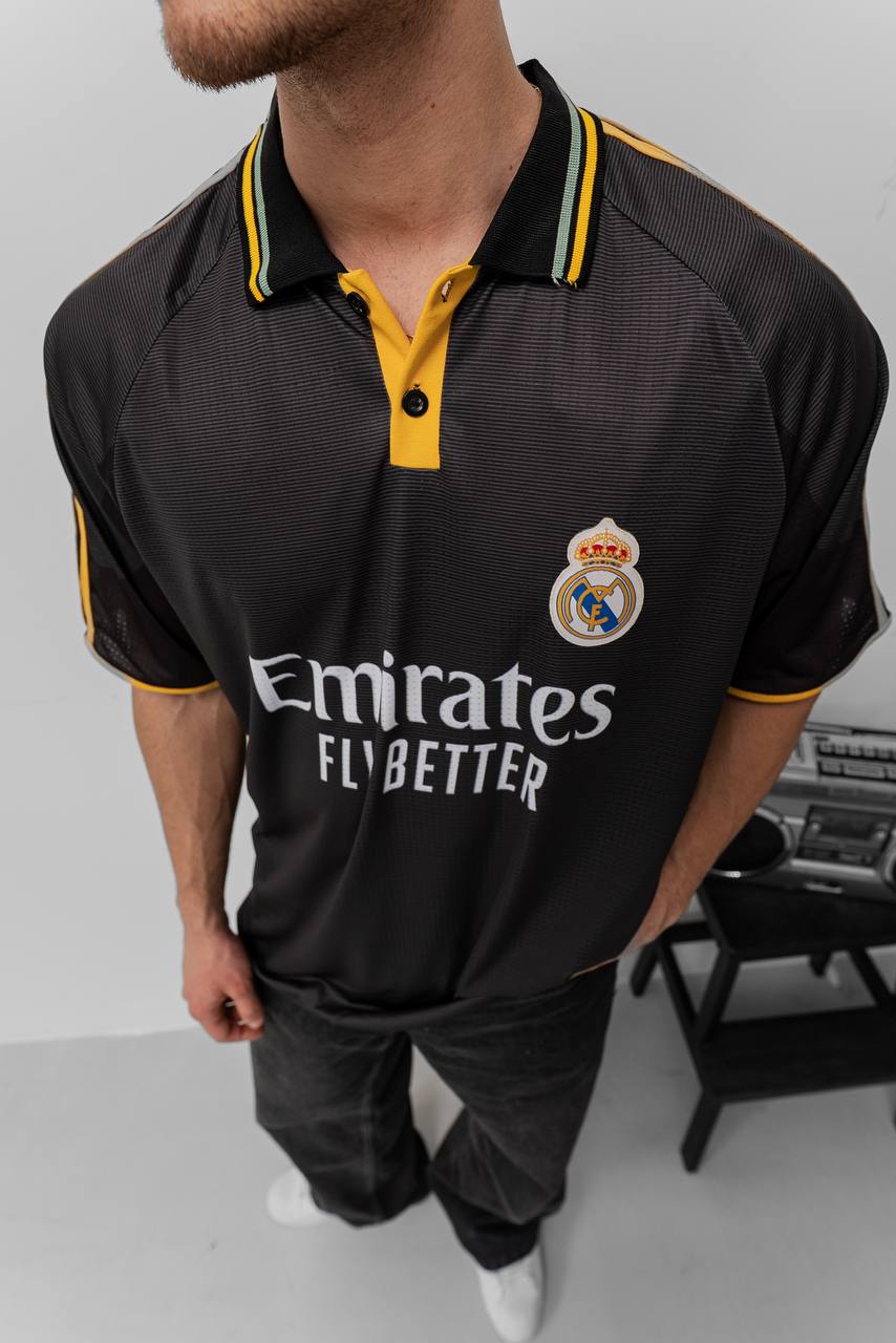 Real Madrid 2024-25 Home Jersey | Unisex Cotton Fan Shirt Withinblack