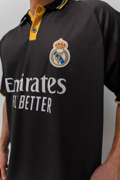 Real Madrid 2024-25 Home Jersey | Unisex Cotton Fan Shirt Withinblack