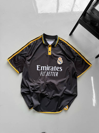 Real Madrid 2024-25 Home Jersey | Unisex Cotton Fan Shirt Withinblack