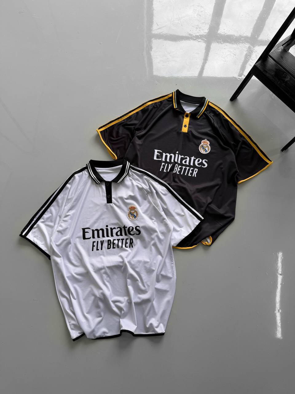 Real Madrid 2024-25 Home Jersey | Unisex Cotton Fan Shirt Withinblack