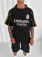 Real Madrid Emirates Fly Better Jersey - Retro Football Shirt - Vintage Soccer Tee Withinblack
