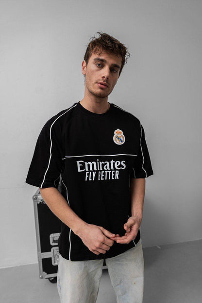 Real Madrid Emirates Fly Better Official Jersey Withinblack