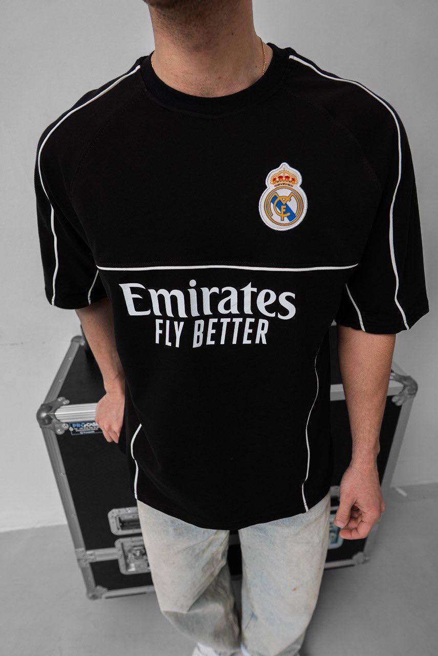 Real Madrid Emirates Fly Better Official Jersey Withinblack