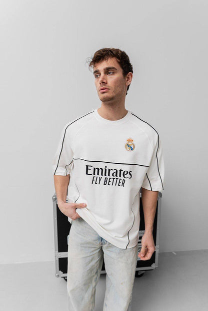 Real Madrid Emirates Fly Better Official Jersey Withinblack