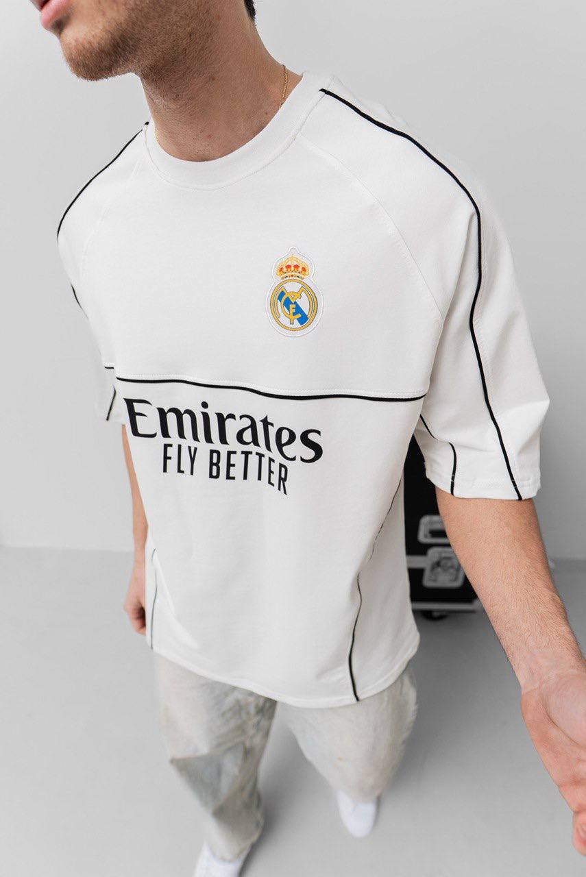 Real Madrid Emirates Fly Better Official Jersey Withinblack