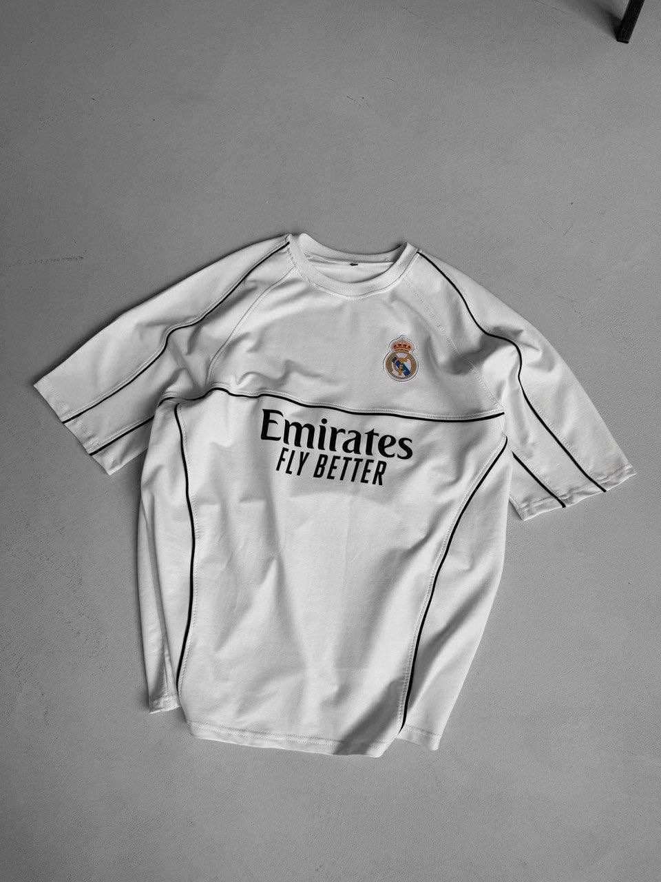 Real Madrid Emirates Fly Better Official Jersey Withinblack