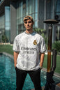 Real Madrid Dragon Print Oversized T-shirt - Premium 2-Thread Lycra Blend Withinblack