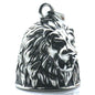Red Cross Silver-Plated Wings Motorcycle Bell Pendant Necklace