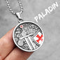 Red Crusade Paladin Necklaces Pendants