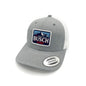 Red White Busch Light Woven Patch Hat Shield Republic