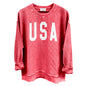 USA Collegiate Solid White (Front) Shield Republic