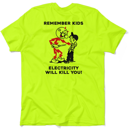 Remember Kids - Safety Yellow T-Shirt Armed American Supply