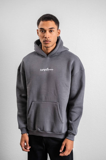 Resistance Embroidered Hoodie Sweatshirt Withinblack
