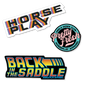 Retro Vibe Sticker Pack Horseplay Apparel