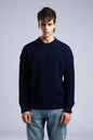 Ribbed Knit Crewneck Sweater – Oversize Unisex Pullover Withinblack
