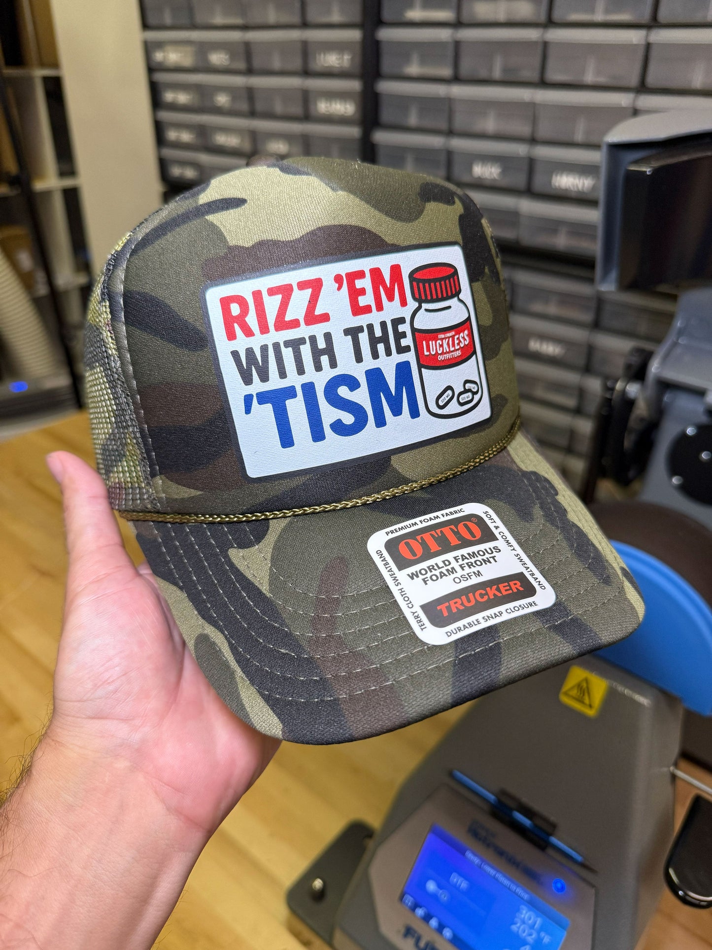 Rizz 'Em With The 'Tism Luckless Outfitters