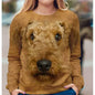 Kawaii 3D Printed Cute Animal Sweatshirt for Women