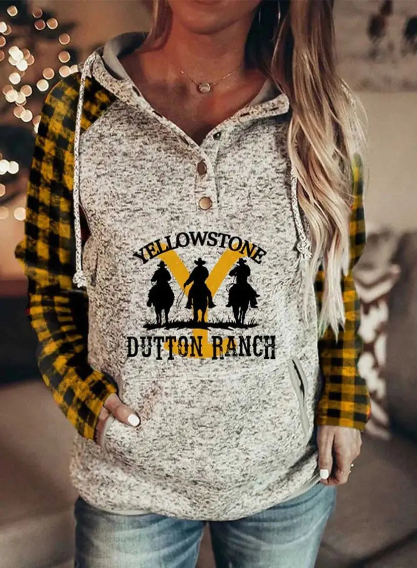 Hooded Long Sleeve Sweater for Women
