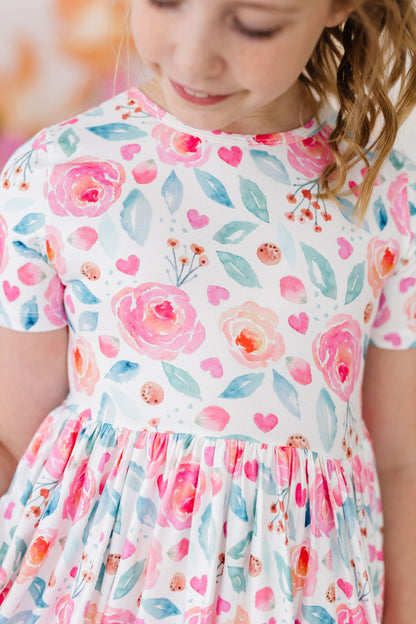 Rosettes S/S Pocket Twirl Dress Mila & Rose ®