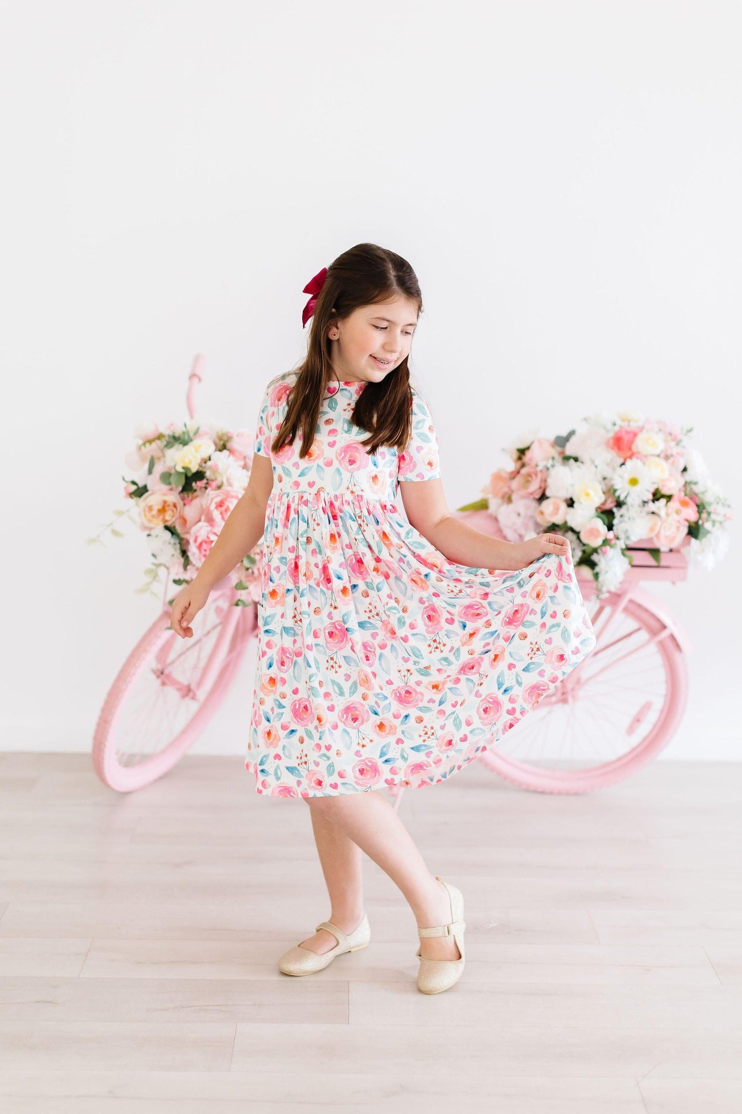 Rosettes S/S Pocket Twirl Dress Mila & Rose ®