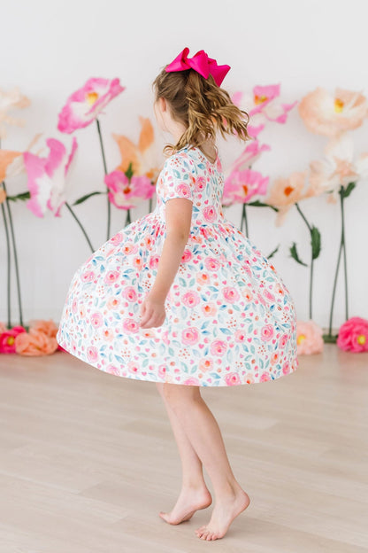 Rosettes S/S Pocket Twirl Dress Mila & Rose ®