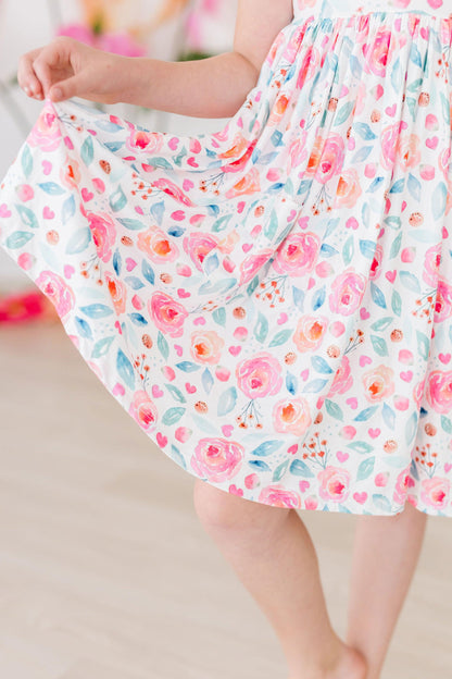 Rosettes S/S Pocket Twirl Dress Mila & Rose ®