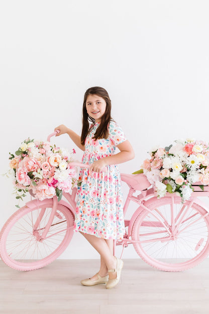 Rosettes S/S Pocket Twirl Dress Mila & Rose ®