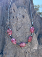 Rosewood Mosaic Beaded Chain Necklace Wild Junkie