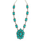 Tanana Trail Squash Blossom Necklace Myra USA