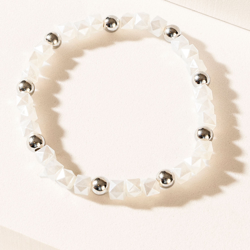 Ashen Aura Bracelet in Frost Grey Myra USA